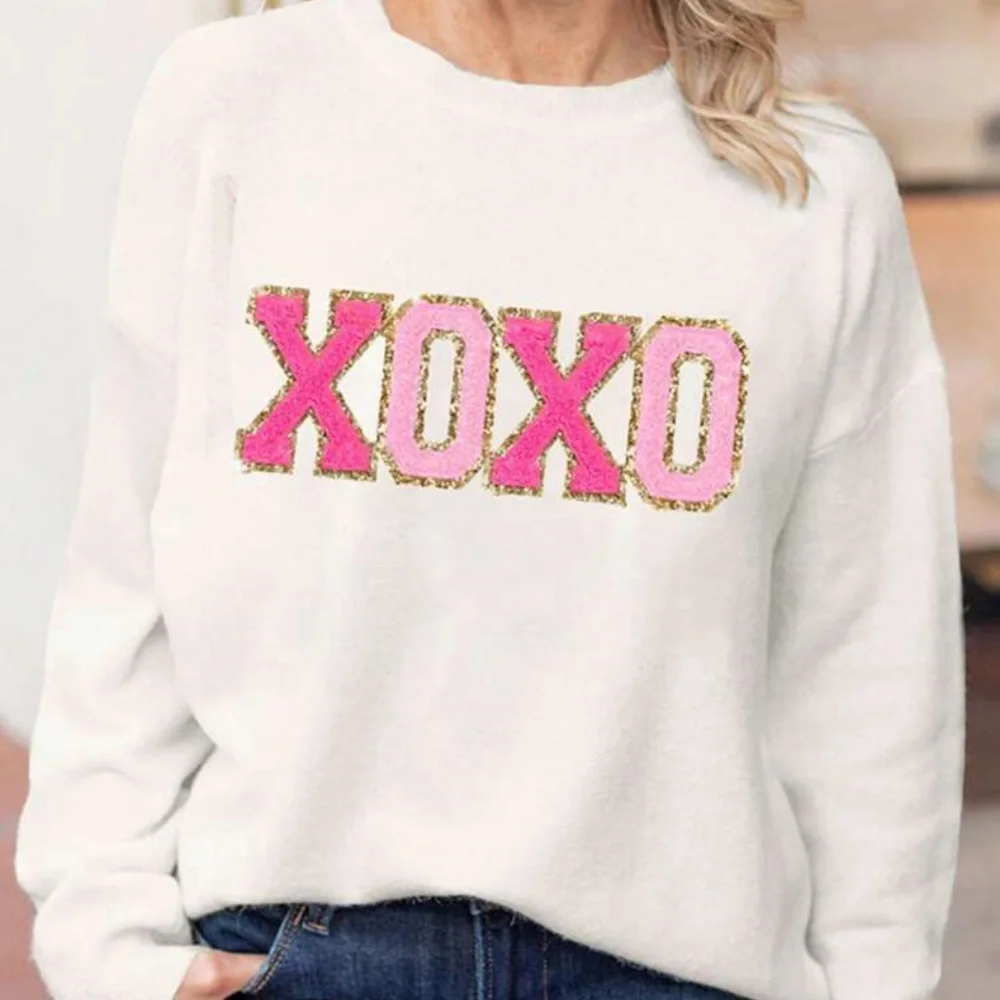 New knit white sweater